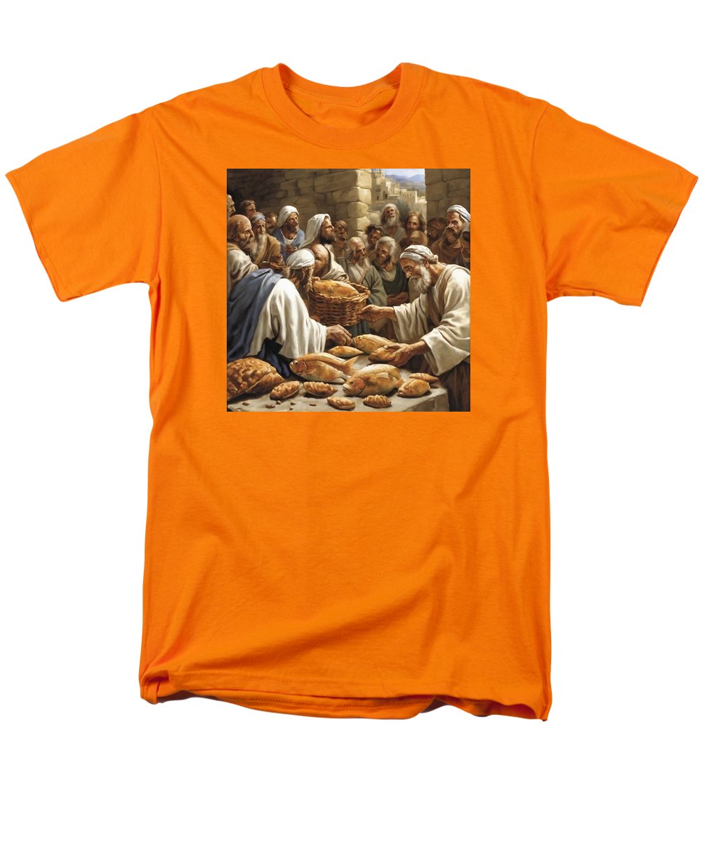 Feeding The Five Thousand - Men's T-Shirt  (Regular Fit)