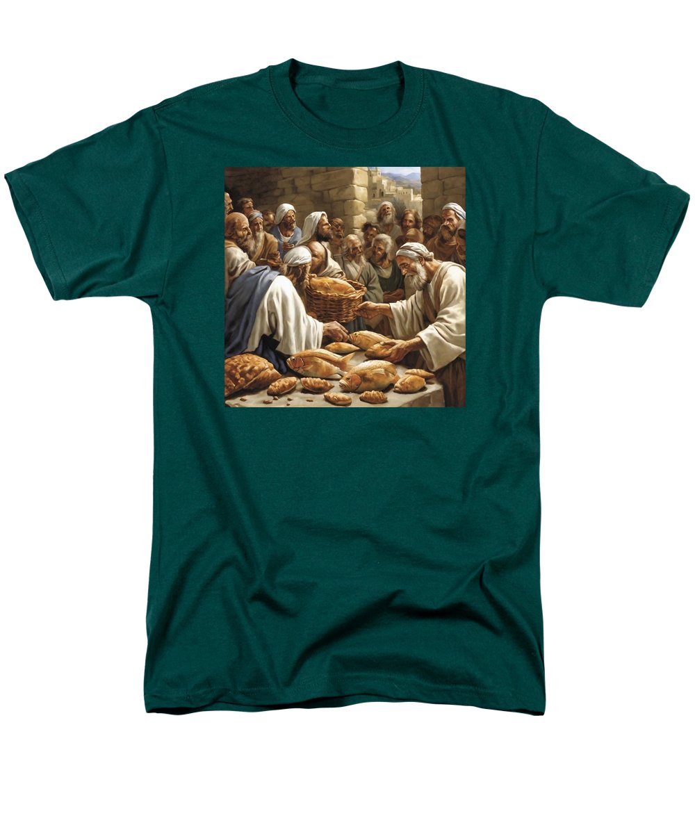 Feeding The Five Thousand - Men's T-Shirt  (Regular Fit)