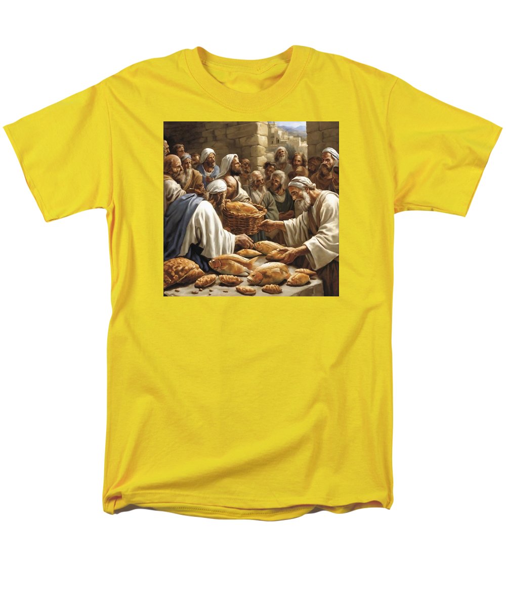 Feeding The Five Thousand - Men's T-Shirt  (Regular Fit)