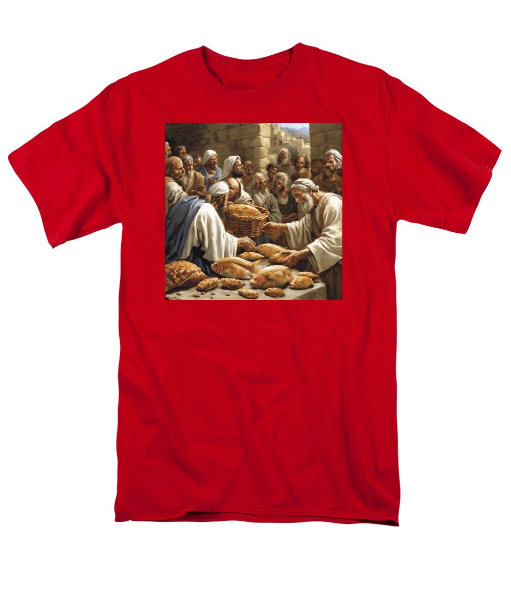 Feeding The Five Thousand - Men's T-Shirt  (Regular Fit)