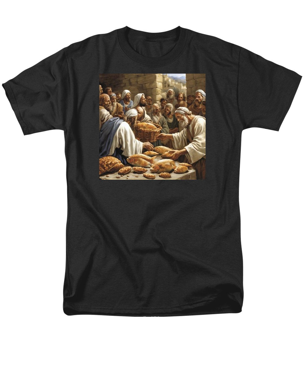 Feeding The Five Thousand - Men's T-Shirt  (Regular Fit)