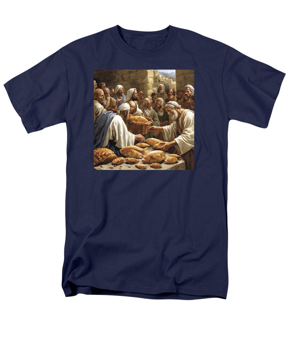 Feeding The Five Thousand - Men's T-Shirt  (Regular Fit)