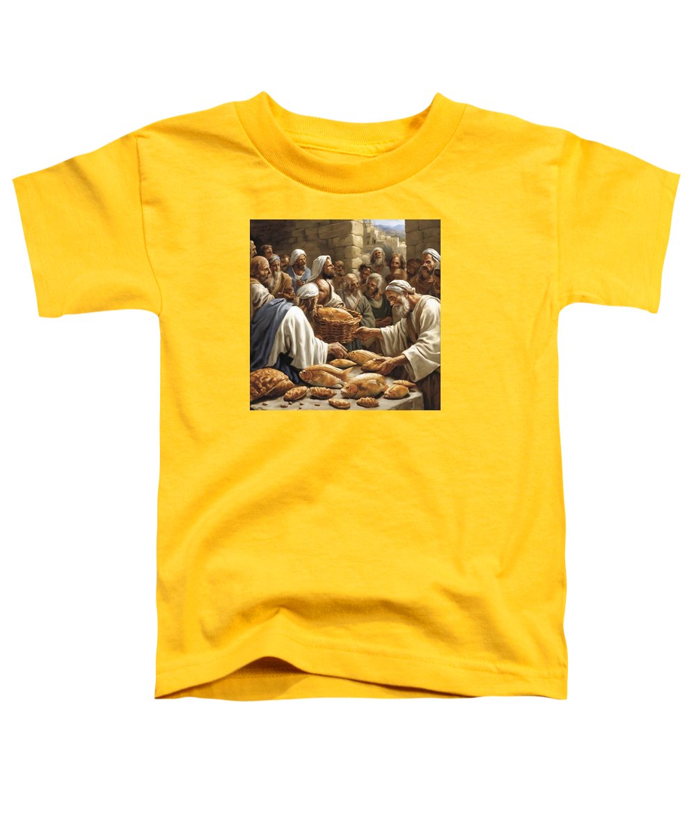 Feeding The Five Thousand - Toddler T-Shirt