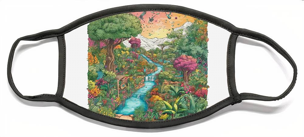 Garden of Eden - Face Mask