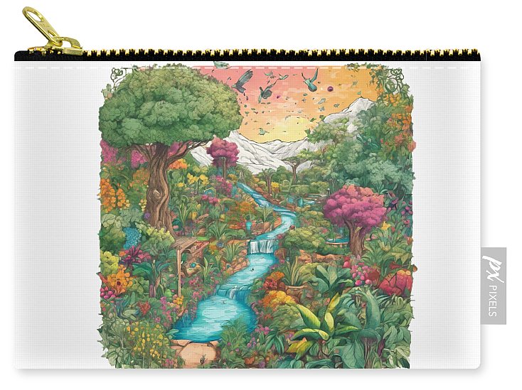 Garden of Eden - Zip Pouch