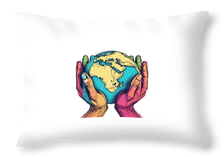 God's Creation - Throw Pillow