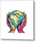 God's Creation - Metal Print