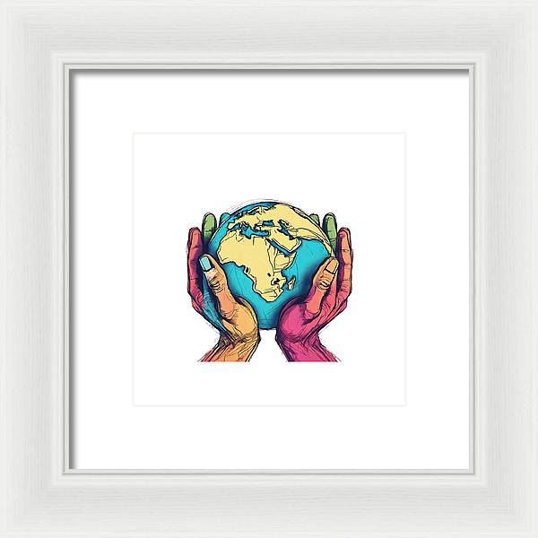 God's Creation - Framed Print