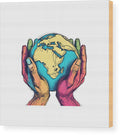 God's Creation - Wood Print