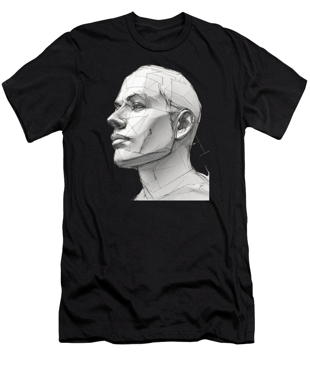 Human Face Sketch - T-Shirt