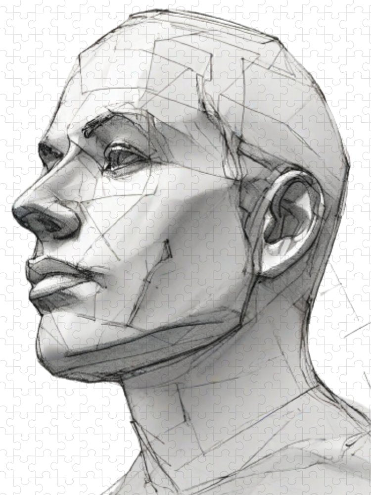 Human Face Sketch - Puzzle