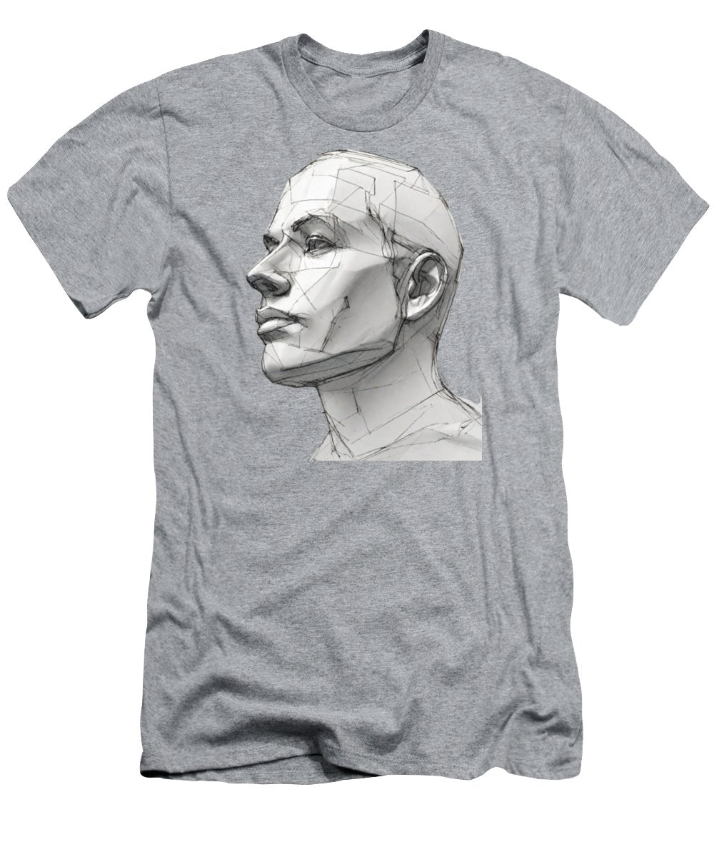 Human Face Sketch - T-Shirt