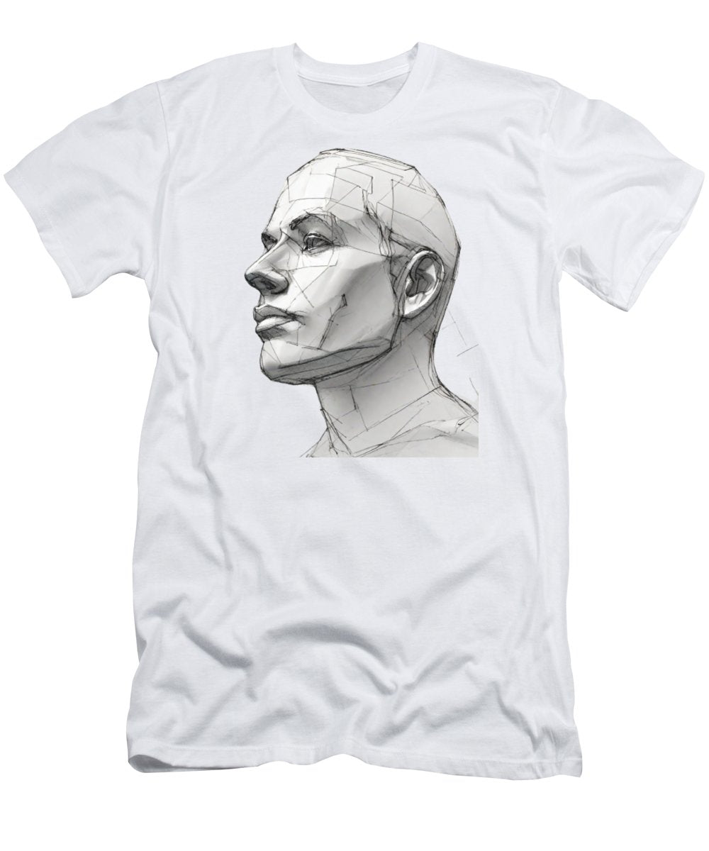 Human Face Sketch - T-Shirt