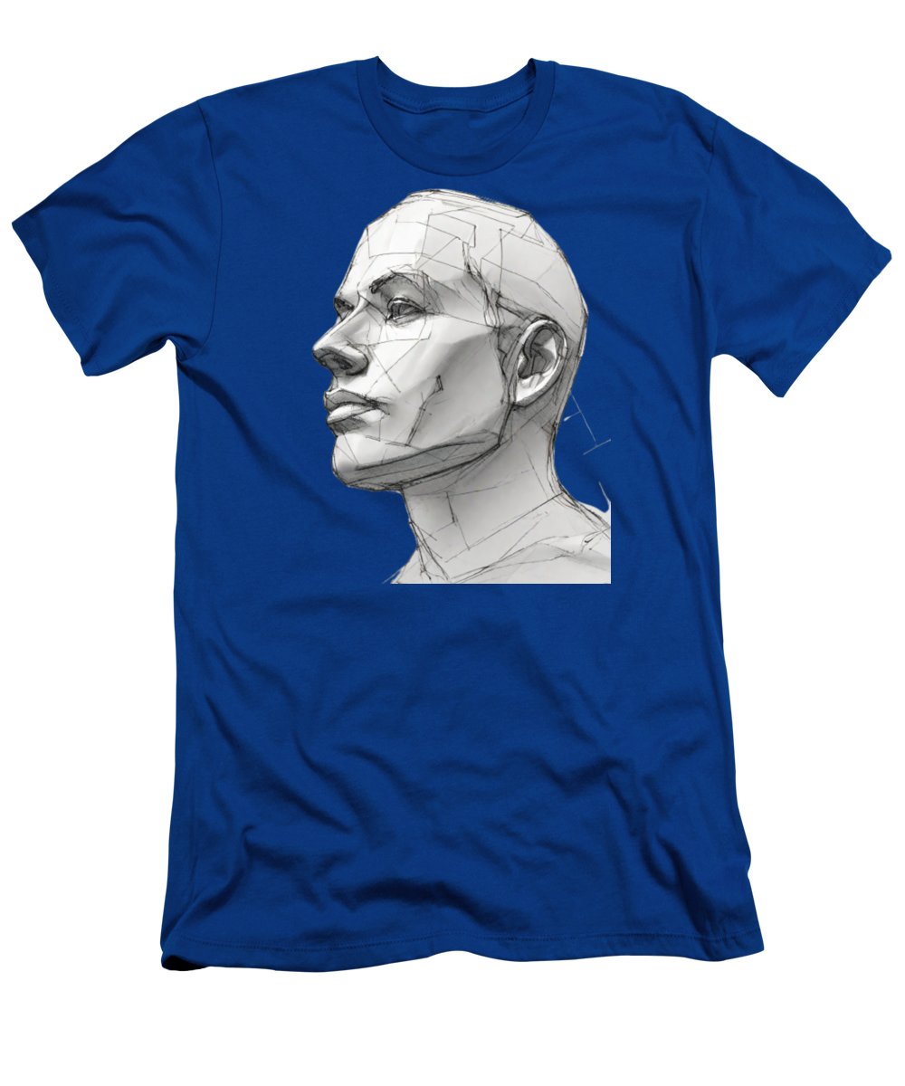 Human Face Sketch - T-Shirt