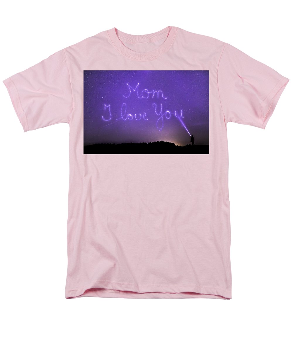Love You Mom - Men's T-Shirt  (Regular Fit)