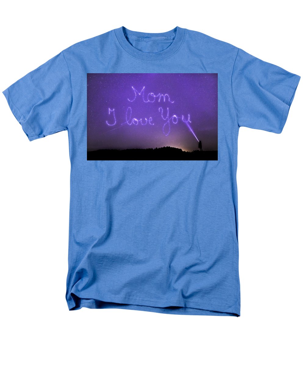 Love You Mom - Men's T-Shirt  (Regular Fit)