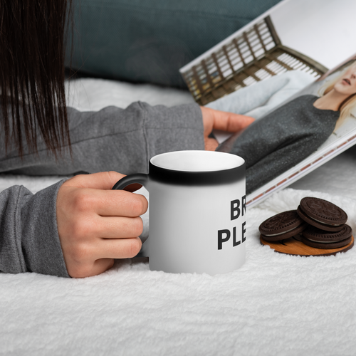 BRUH PLEASE! Mug