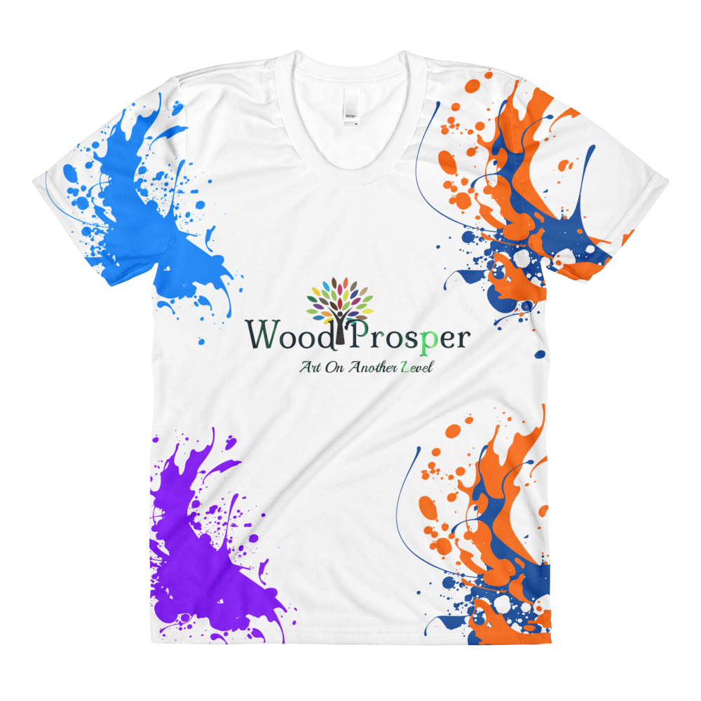 Sublimation women’s crew neck t-shirt