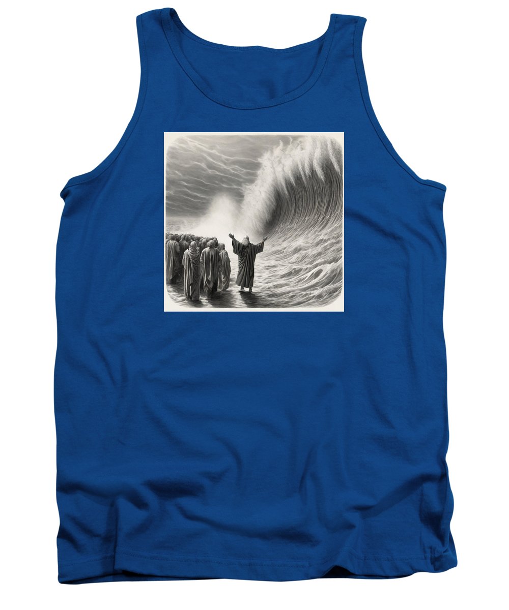 Moses Parting The Red Sea - Tank Top