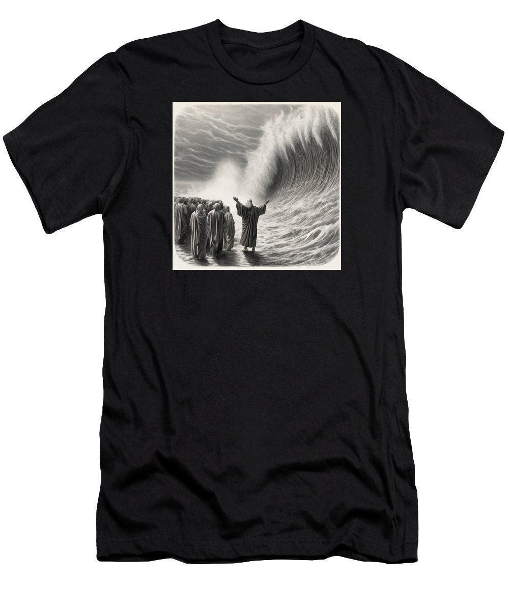 Moses Parting The Red Sea - T-Shirt