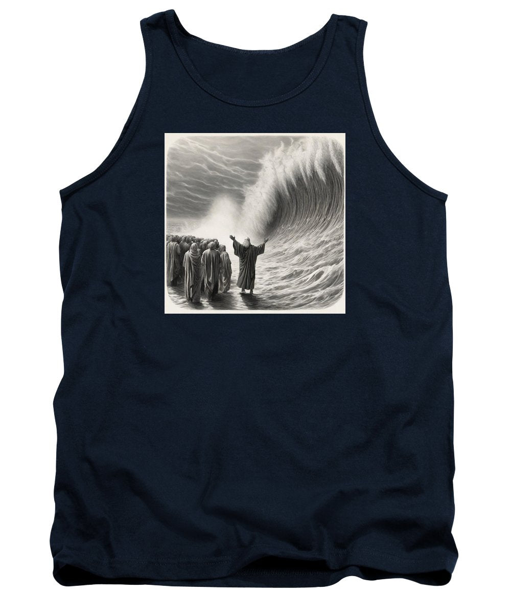 Moses Parting The Red Sea - Tank Top