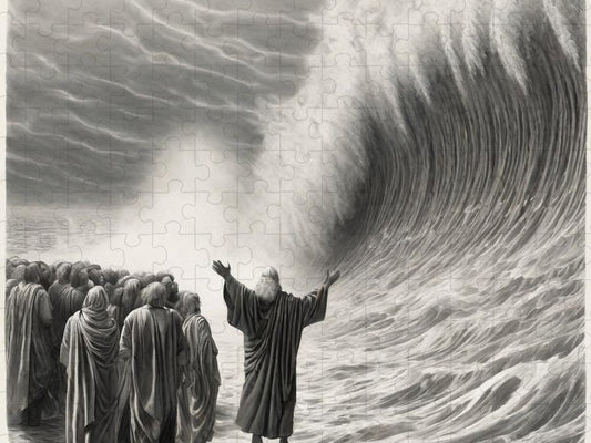 Moses Parting The Red Sea - Puzzle