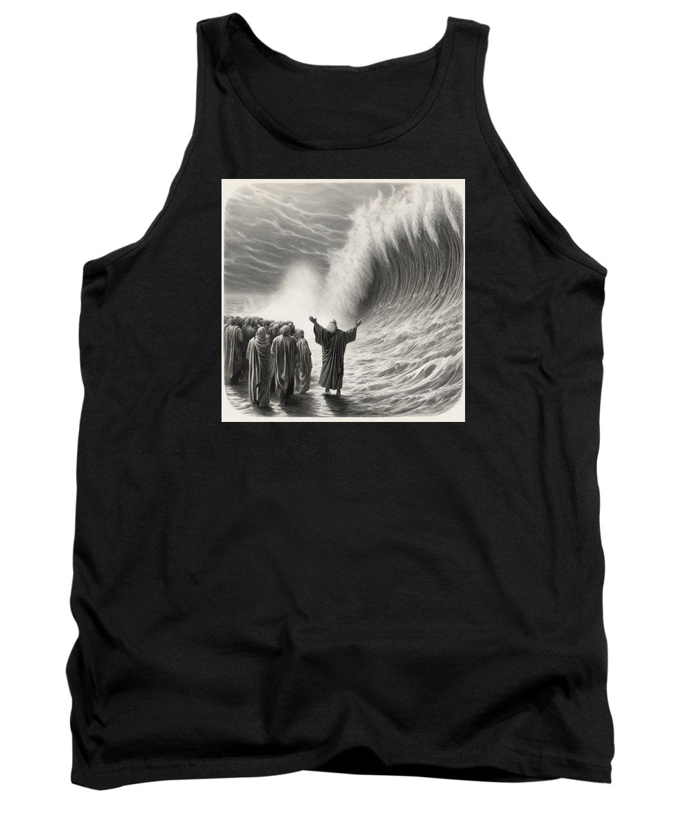 Moses Parting The Red Sea - Tank Top
