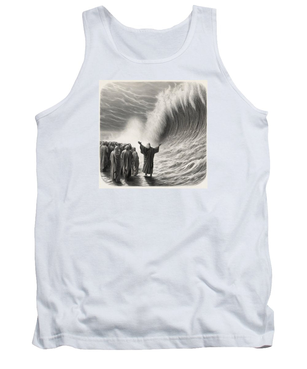 Moses Parting The Red Sea - Tank Top