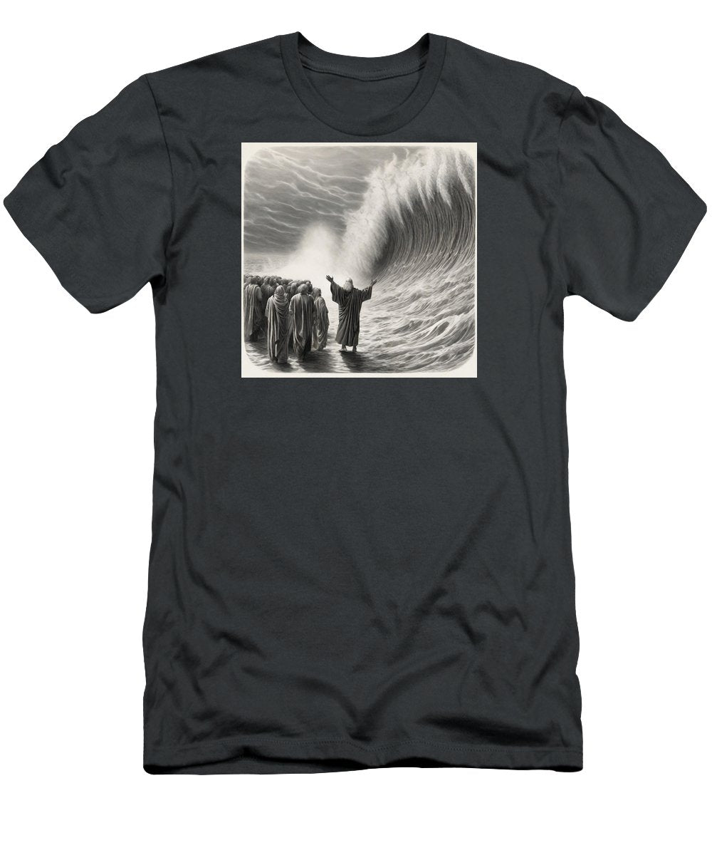 Moses Parting The Red Sea - T-Shirt