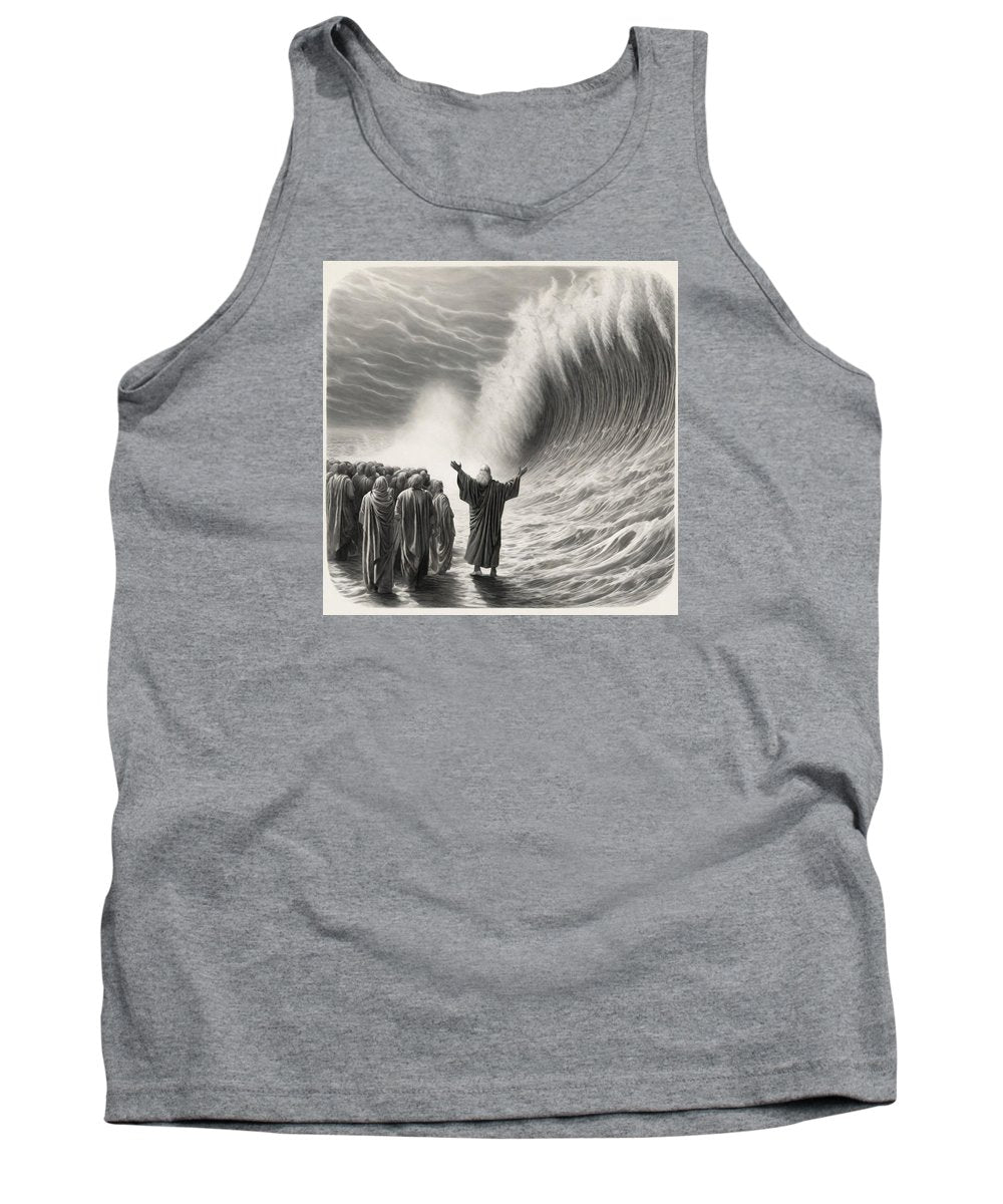 Moses Parting The Red Sea - Tank Top