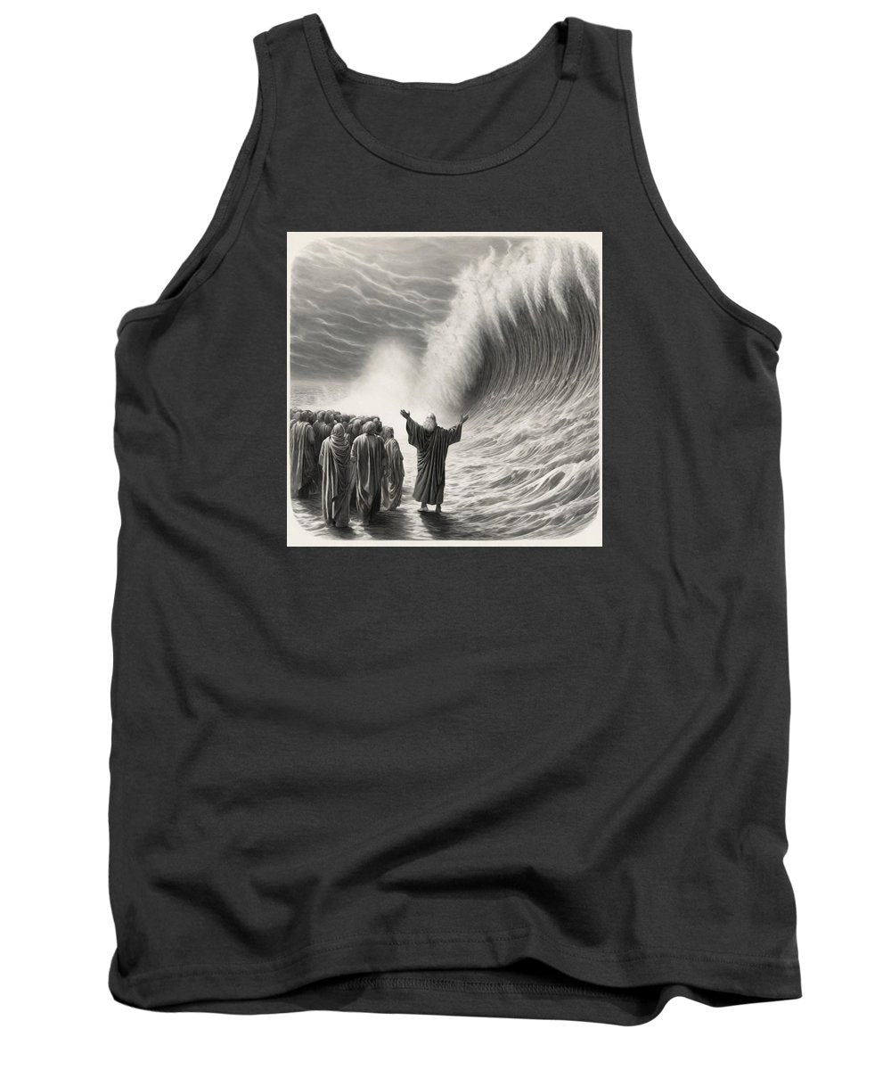 Moses Parting The Red Sea - Tank Top