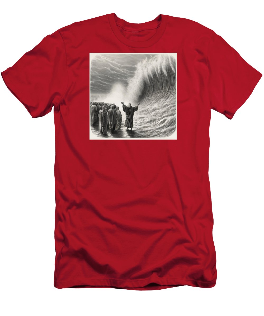 Moses Parting The Red Sea - T-Shirt