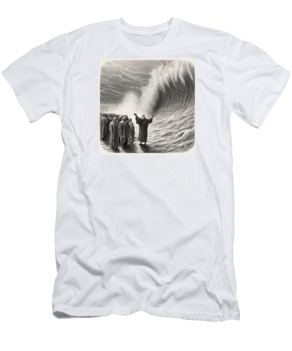Moses Parting The Red Sea - T-Shirt