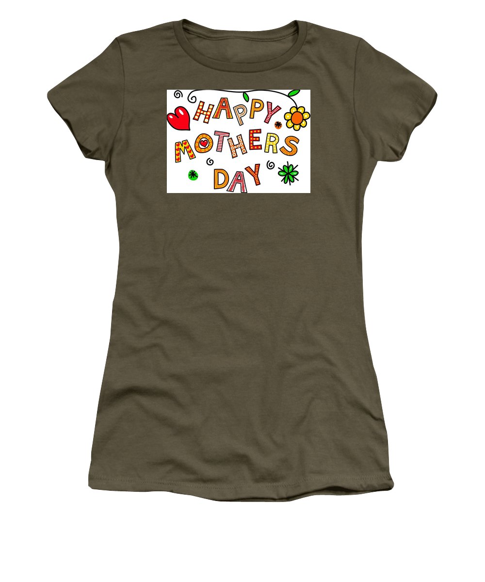 Mothers Day Tee - Women's T-Shirt (Athletic Fit)