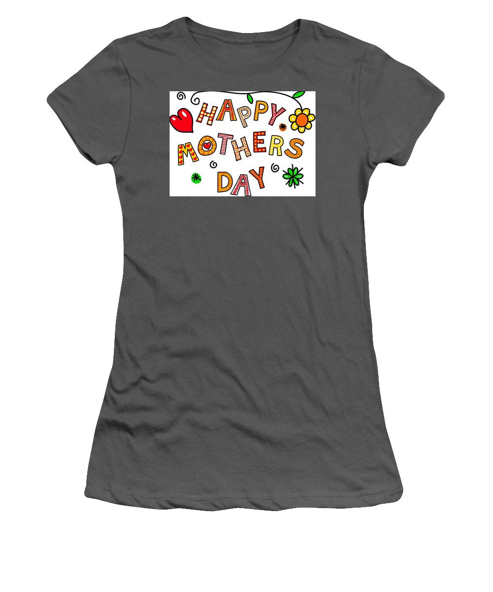 Mothers Day Tee - Women's T-Shirt (Athletic Fit)