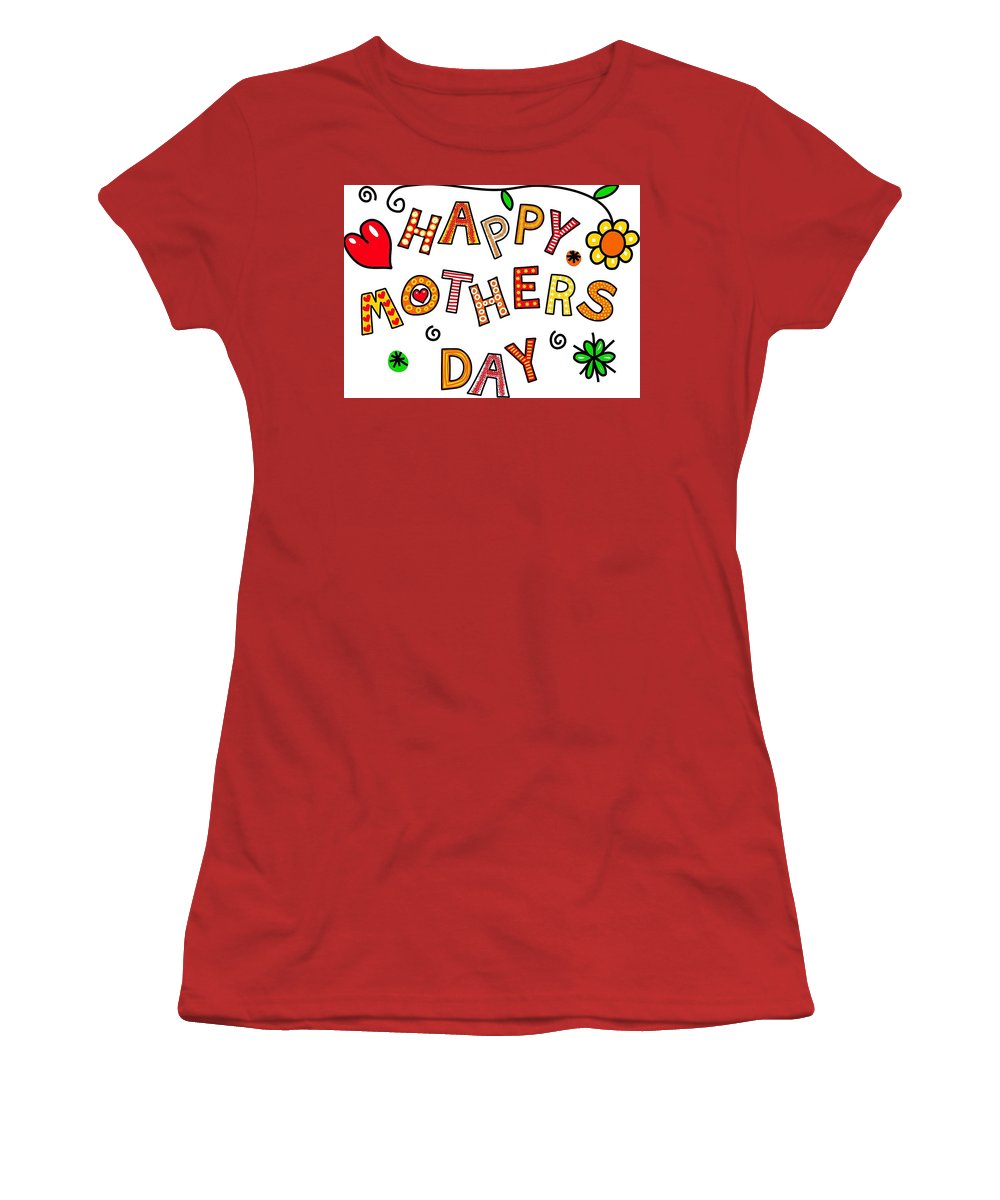 Mothers Day Tee - Women's T-Shirt (Athletic Fit)