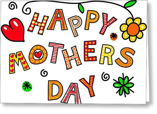 Mothers Day Tee - Greeting Card