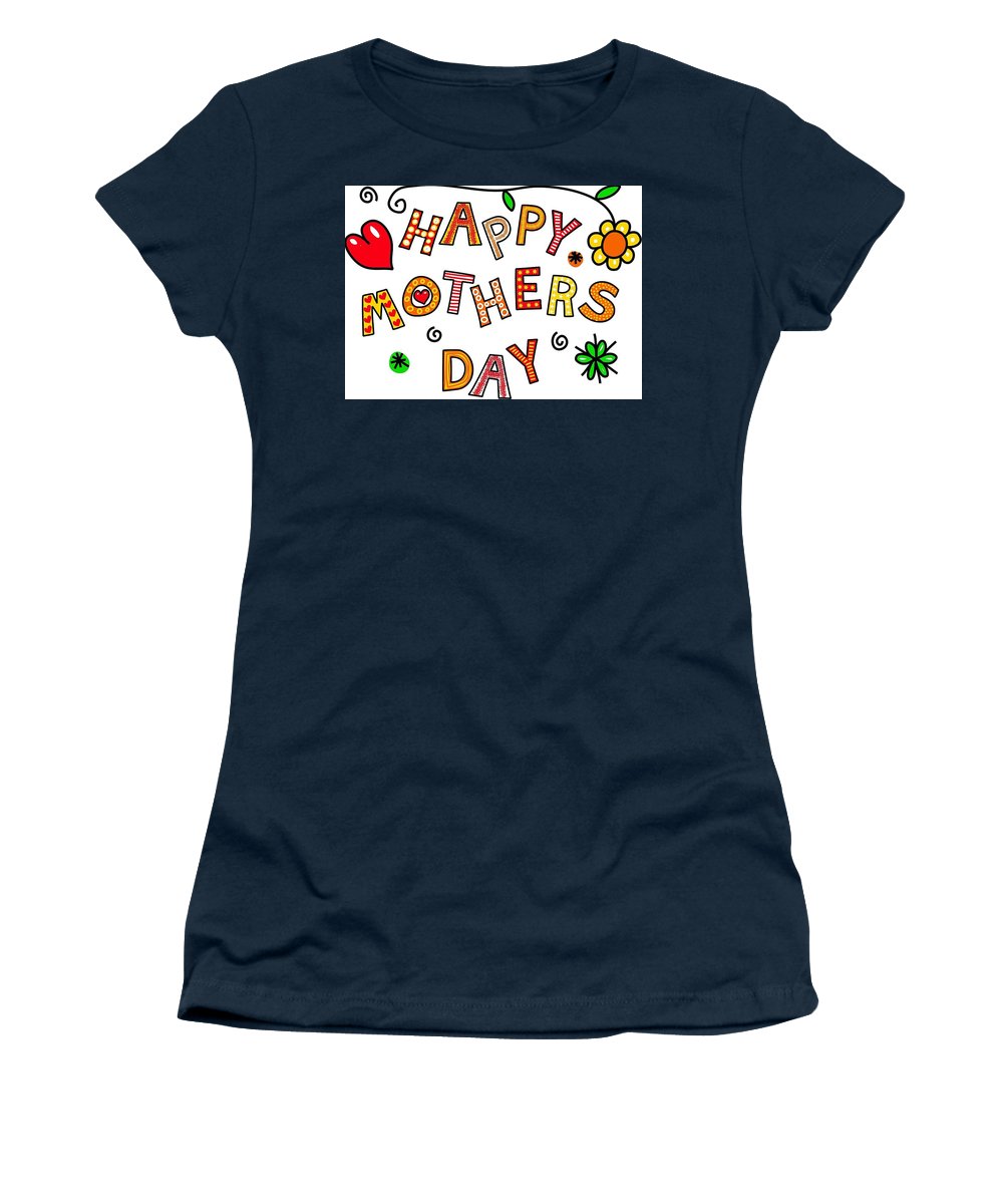 Mothers Day Tee - Women's T-Shirt (Athletic Fit)