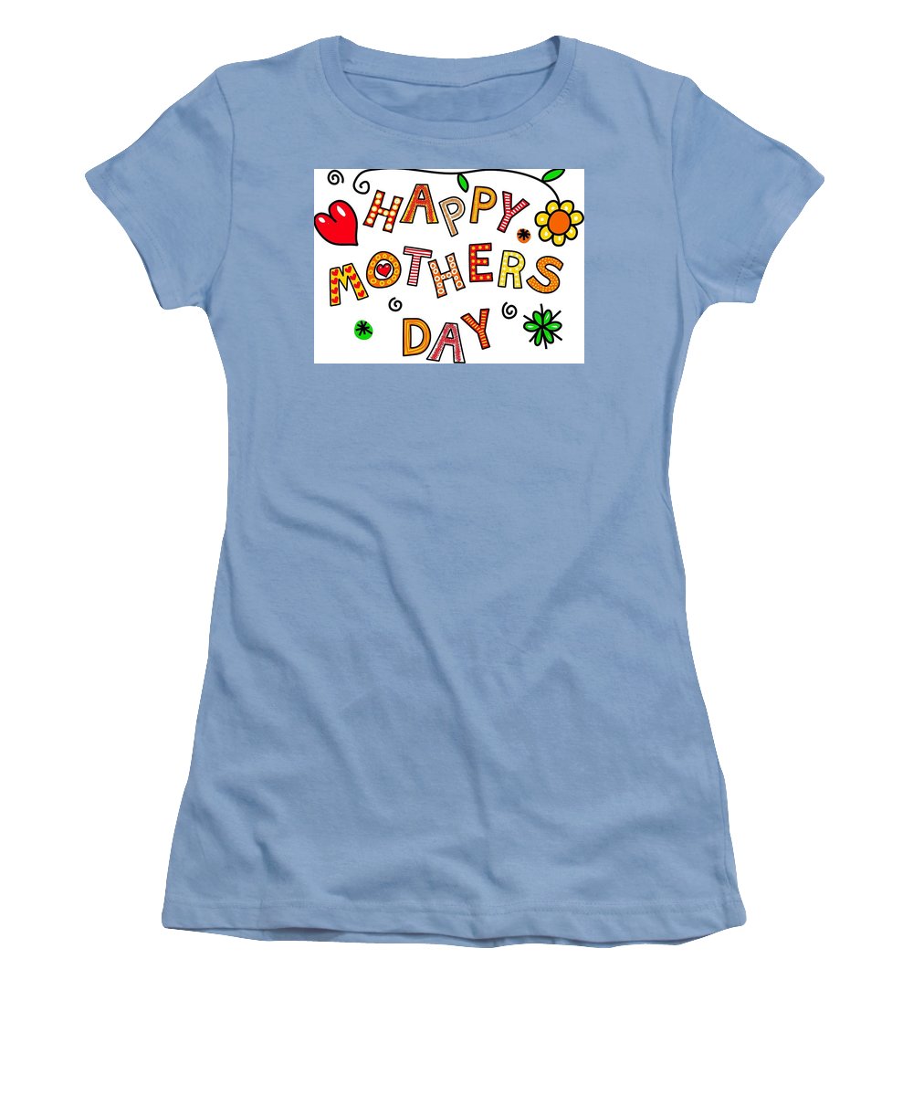 Mothers Day Tee - Women's T-Shirt (Athletic Fit)