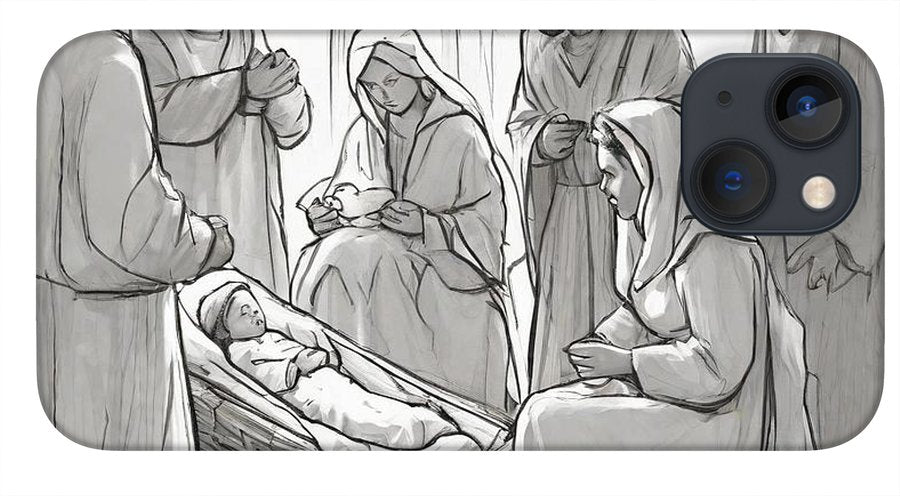 Nativity Scene - Phone Case