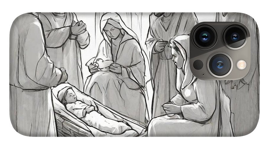 Nativity Scene - Phone Case