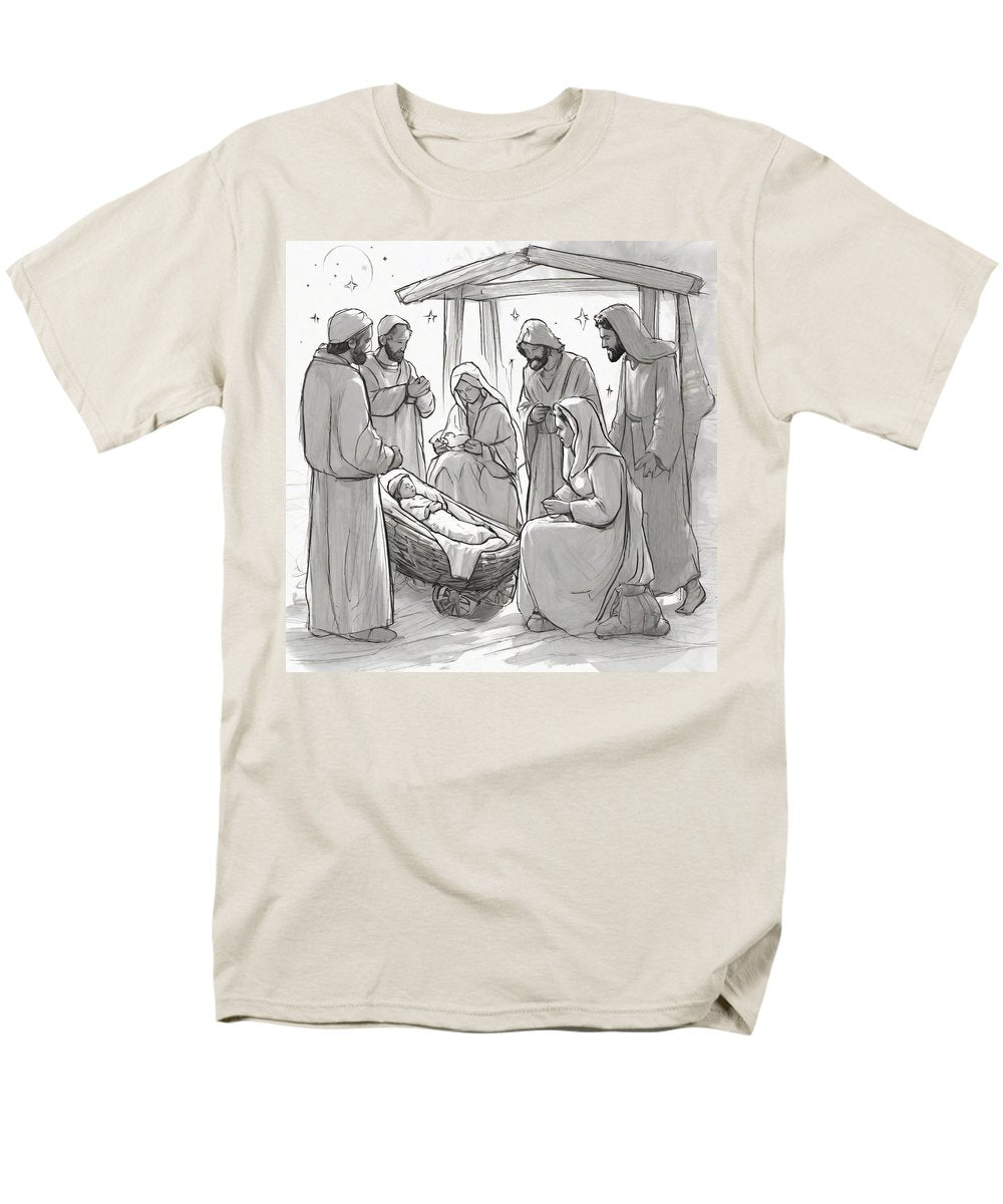 Nativity Scene - Men's T-Shirt  (Regular Fit)