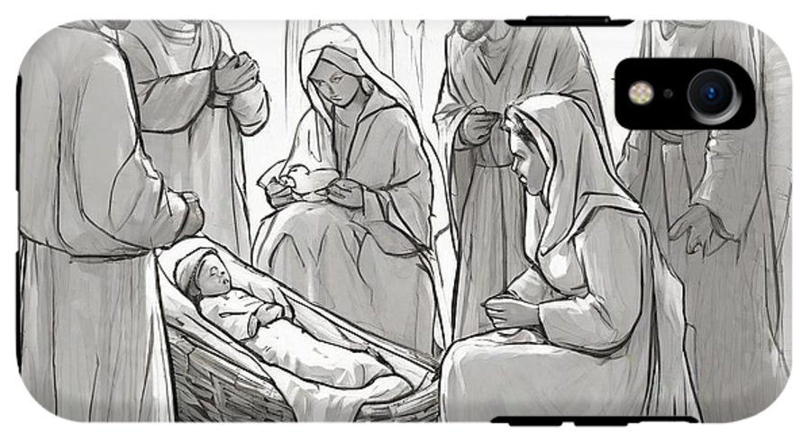 Nativity Scene - Phone Case