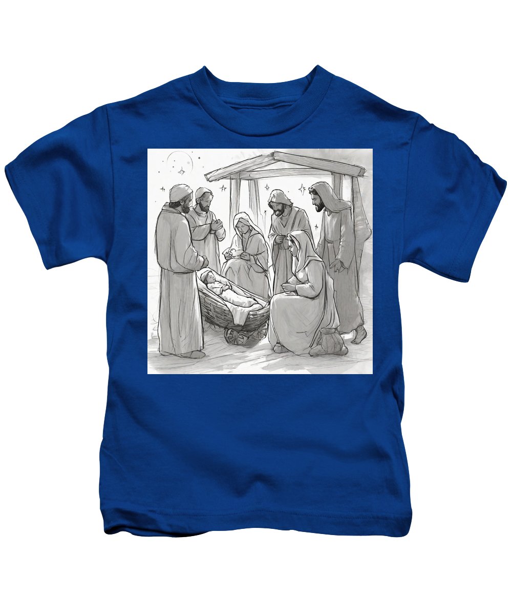 Nativity Scene - Kids T-Shirt