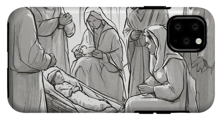 Nativity Scene - Phone Case
