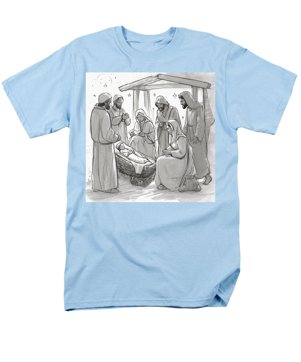 Nativity Scene - Men's T-Shirt  (Regular Fit)
