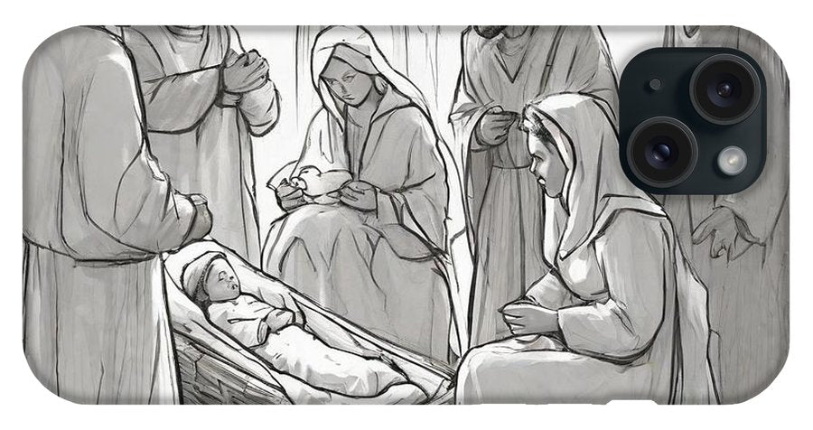 Nativity Scene - Phone Case