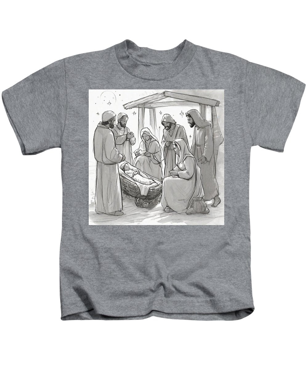 Nativity Scene - Kids T-Shirt