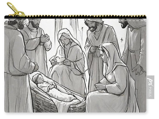 Nativity Scene - Zip Pouch
