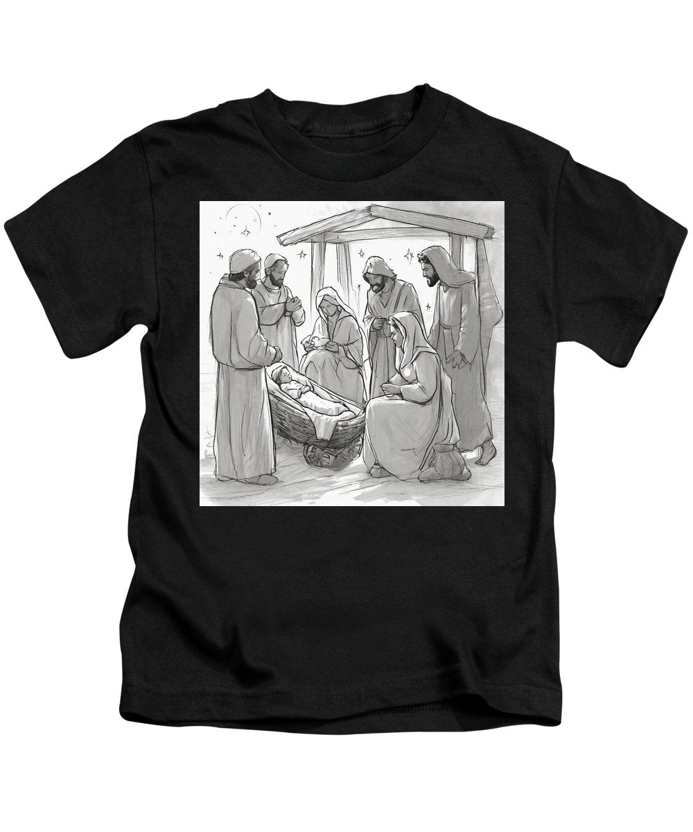 Nativity Scene - Kids T-Shirt